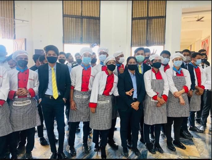 Heritage Institute of Hotel and Tourism Agra 24th Dec 2021 Christmas photo 4